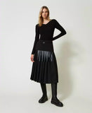 Maglia con strass in dégradé | TWINSET - PMC Portici