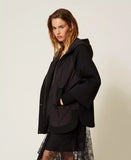 Caban in tessuto scuba e nylon | TWINSET - PMC Portici