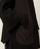 Caban in tessuto scuba e nylon | TWINSET - PMC Portici