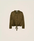 Camicia in raso con coulisse | TWINSET - PMC Portici