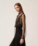 Body in tulle e pizzo | TWINSET - PMC Portici