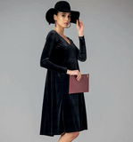 Abito a campana in velluto | Isa Belle - PMC Portici