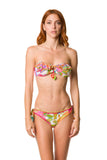Bikini a fascia fantasia