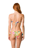 Bikini a fascia fantasia