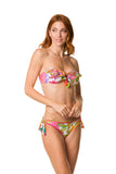 Bikini a fascia fantasia