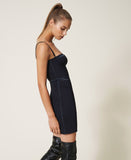 Abito bustier in tessuto scuba di TWINSET
