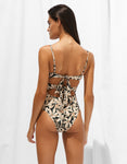 Costume intero foglie lycra lurex | Watercult - PMC Portici