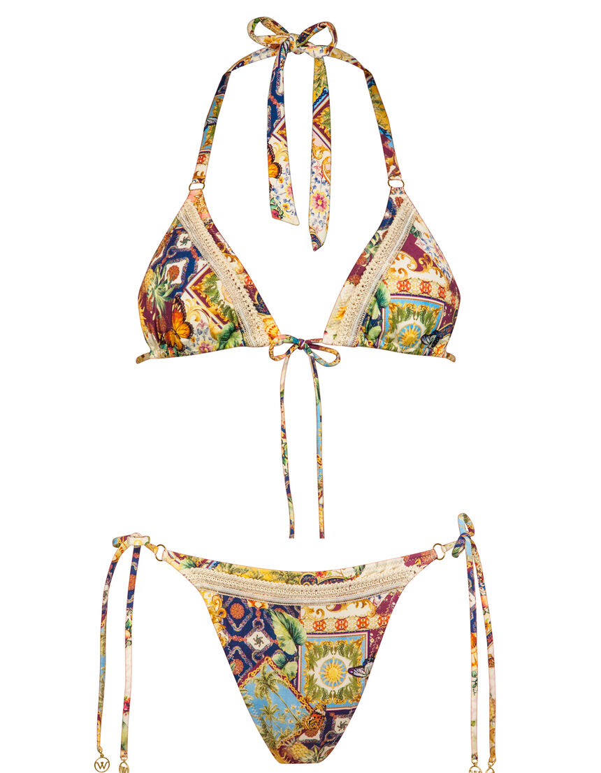 
Bikini triangolo fantasia patchwork | Watercult - PMC Portici
