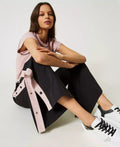 Pantaloni ampi con bottoni laterali | TWINSET - PMC Portici