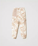 Pantaloni cargo a stampa camouflage | TWINSET - PMC Portici