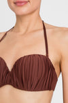 Bikini a fascia con plissè | TWINSET - PMC Portici