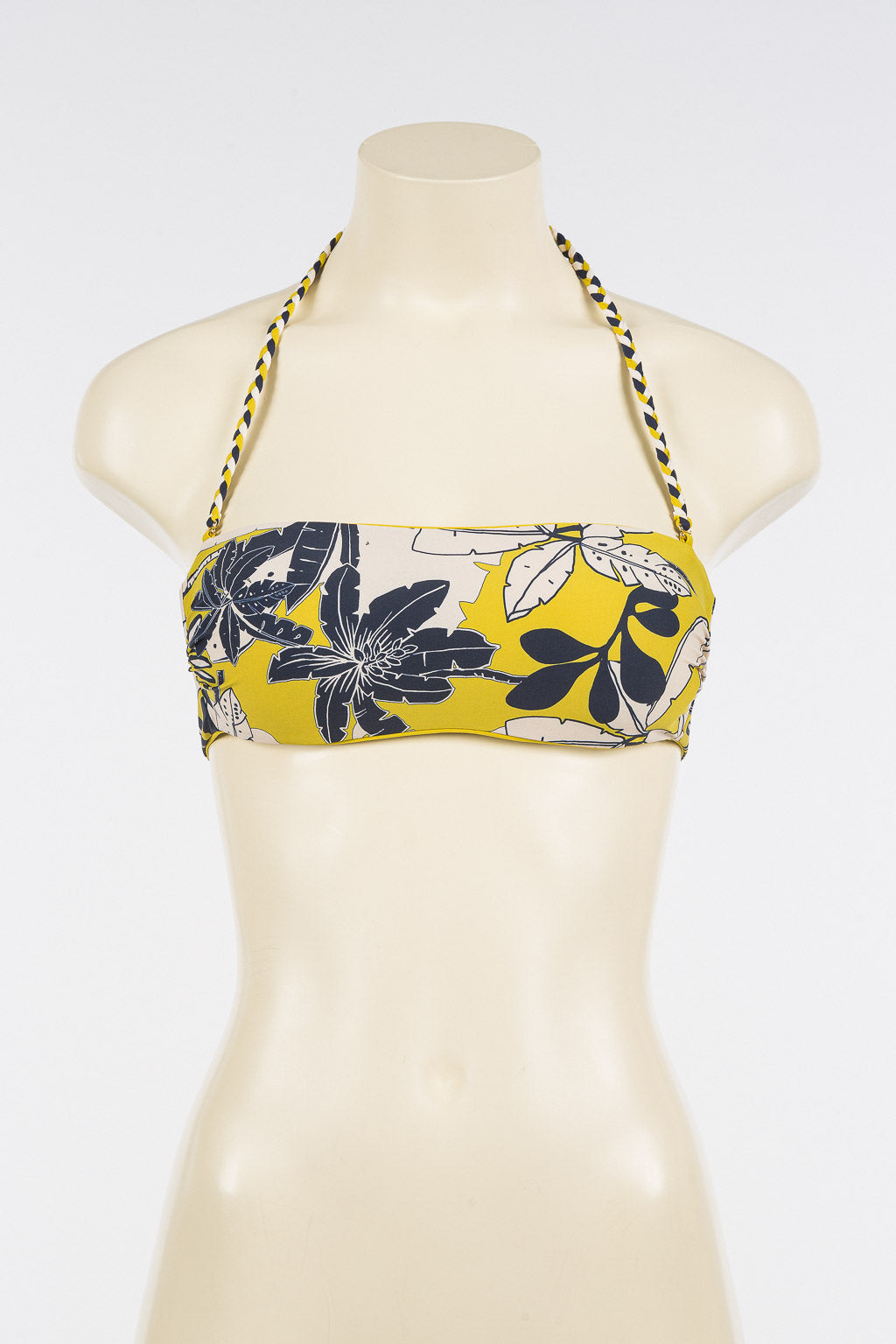 Bikini a fascia fantasia foglie | TWINSET - PMC Portici