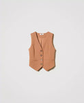 Gilet in tessuto scuba | TWINSET - PMC Portici