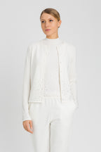 Top in maglia con strass in dégradé | TWINSET - PMC Portici