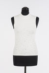 Top in maglia con strass in dégradé | TWINSET - PMC Portici