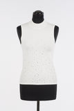 Top in maglia con strass in dégradé | TWINSET - PMC Portici