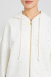 Felpa con zip con perle | TWINSET - PMC Portici