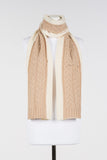 Sciarpa bicolore con treccia | TWINSET - PMC Portici

