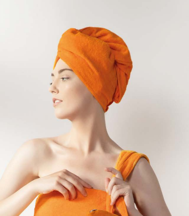 Turbante in spugna + colori