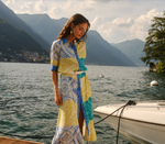 Chemisier lungo stampa patchwork | Olivia White - PMC Portici

