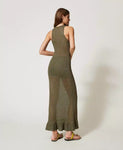 Abito lungo a rete in maglia lurex | TWINSET - PMC Portici


