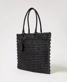 Borsa shopper effetto paglia a rete | TWINSET - PMC Portici

