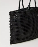 Borsa shopper effetto paglia a rete | TWINSET - PMC Portici

