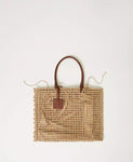 Borsa shopper effetto paglia a rete | TWINSET - PMC Portici

