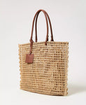 Borsa shopper effetto paglia a rete | TWINSET - PMC Portici

