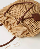 Borsa shopper effetto paglia a rete | TWINSET - PMC Portici

