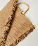 Borsa shopper effetto paglia con frange | TWINSET - PMC Portici
