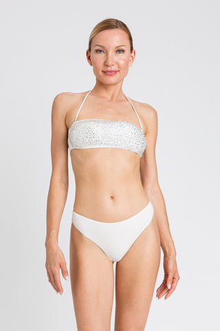 Bikini a fascia con strass | TWINSET - PMC Portici

