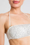 Bikini a fascia con strass | TWINSET - PMC Portici

