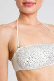 Bikini a fascia con strass | TWINSET - PMC Portici

