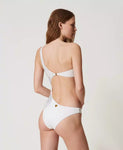 Costume intero monospalla con ricamo | TWINSET - PMC Portici

