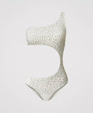 Costume intero monospalla con ricamo | TWINSET - PMC Portici

