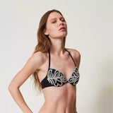 Bikini push-up con ricamo | TWINSET - PMC Portici

