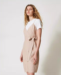 Abito longuette in misto lino | TWINSET - PMC Portici