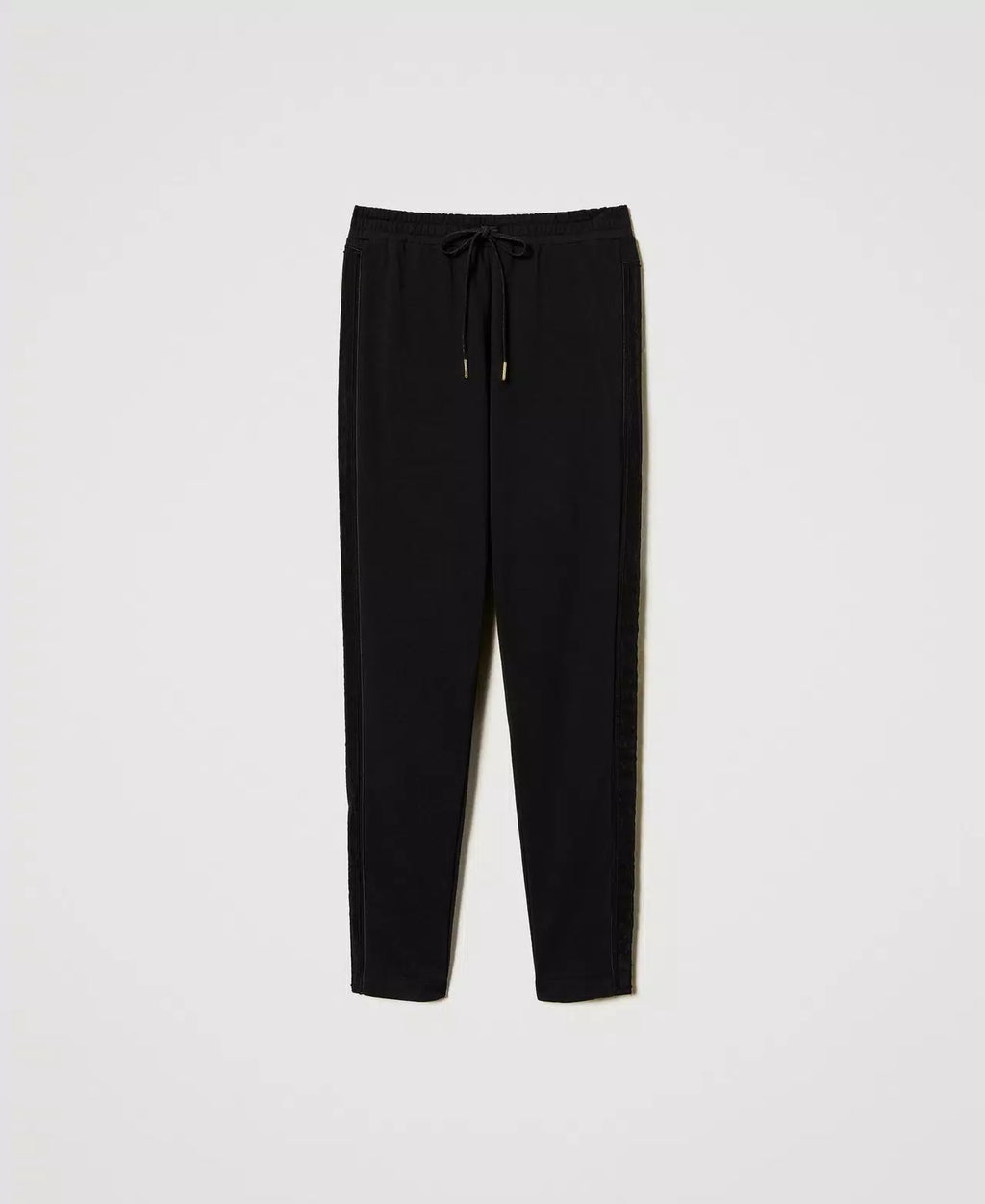 Pantaloni a sigaretta con ricamo