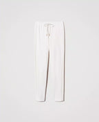 Pantaloni a sigaretta con ricamo | TWINSET - PMC Portici

