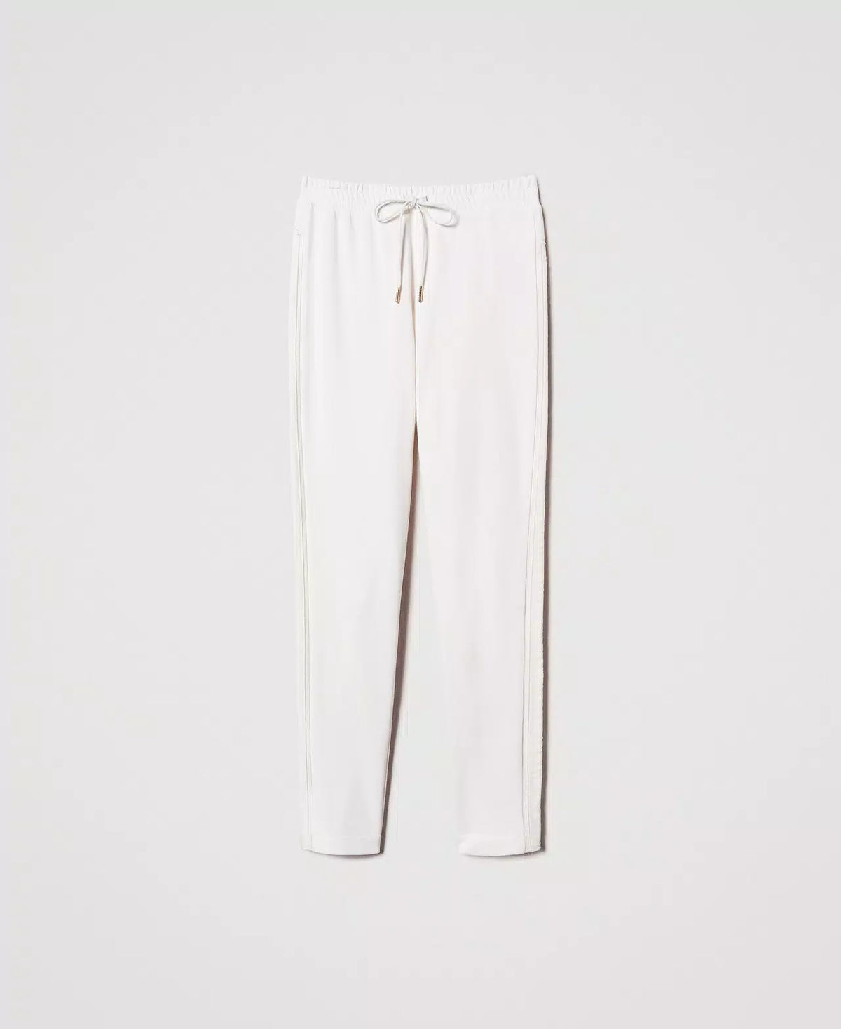 Pantaloni a sigaretta con ricamo | TWINSET - PMC Portici


