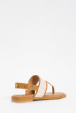 Sandali flat infradito con rafia | Twinset - PMC Portici


