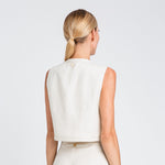 Gilet in misto lino | TWINSET - PMC Portici

