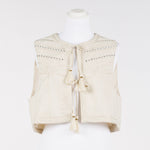 Gilet in misto lino | TWINSET - PMC Portici

