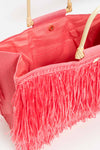 Borsa shopper con frange | TWINSET - PMC Portici

