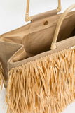Borsa shopper con frange | TWINSET - PMC Portici

