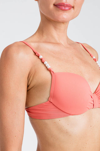 Bikini con coppa e perline | TWINSET - PMC Portici


