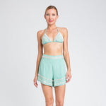 Bikini a triangolo con ricamo | TWINSET - PMC Portici

