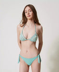 Bikini a triangolo con ricamo | TWINSET - PMC Portici
