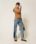 Jeans cinque tasche bicolore | TWINSET - PMC Portici

